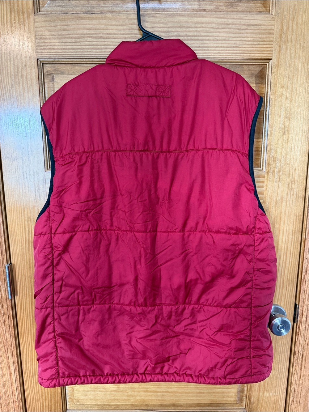 Eddie Bauer Ebtek Red Quilted Insulated Vest- Size XLT - Gem